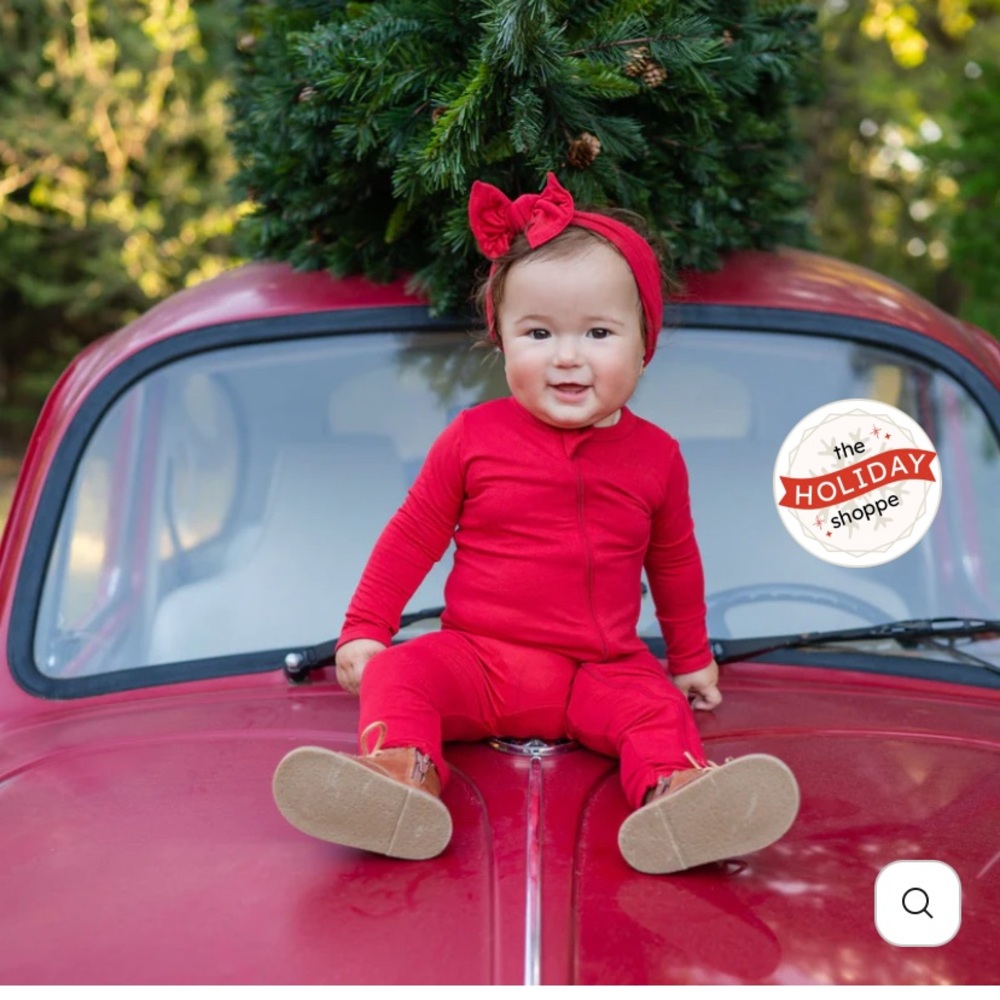 Kyte baby red onesie 6-12M